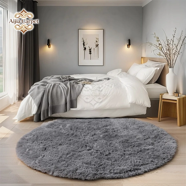 Soft Round Rug For Nursery